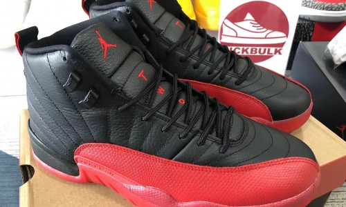 AIR JORDAN 12 RETRO 'FLU GAME' 2016 130690-002 Kickbulk Sneaker shoes reviews Camera photos