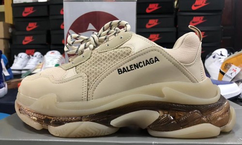 Balenciaga Triple S Champagne 544351 W09O1 2178 Kickbulk Sneaker Camera photos