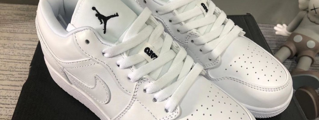 Air Jordan 1 Low White Black 553560-101 Kickbulk Sneaker Camera photos reviews