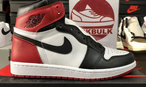 AIR JORDAN 1 RETRO HIGH OG BLACK TOE  555088-125 Kickbulk Sneaker Camera Photos