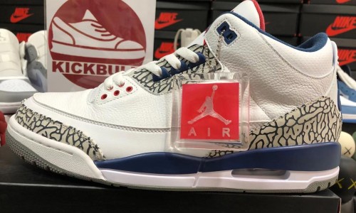 AIR JORDAN 3 RETRO OG 'TRUE BLUE' 2016 854262-106 Kickbulk Sneaker Camera photos