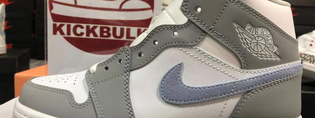 AIR JORDAN 1 MID WMNS Wolf Grey BQ6472-105 Kickbulk Sneaker camera photos AIR JORDAN 1 MID WMNS Wolf Grey BQ6472-105 Kickbulk Sneaker camera photos