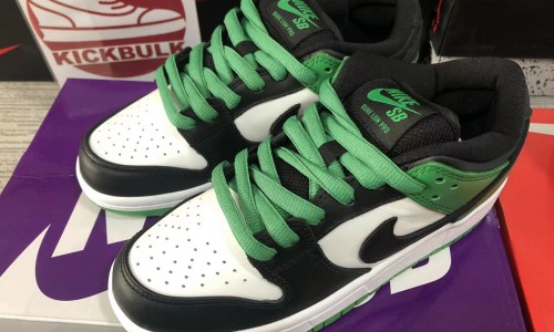 Nike SB Dunk Low 'Classic Green' BQ6817-302 Kickbulk Sneaker Camera photos