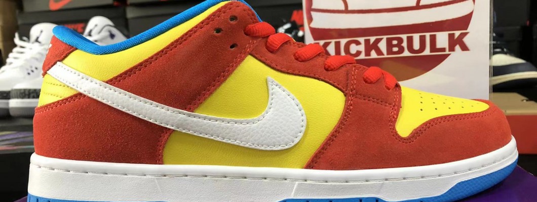 Nike SB Dunk Low 'Bart Simpson' 2022 BQ6817-602 Kickbulk Sneaker Camera photos Nike SB Dunk Low 'Bart Simpson' 2022 BQ6817-602 Kickbulk Sneaker Camera photos
