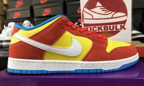 Nike SB Dunk Low 'Bart Simpson' 2022 BQ6817-602 Kickbulk Sneaker Camera photos