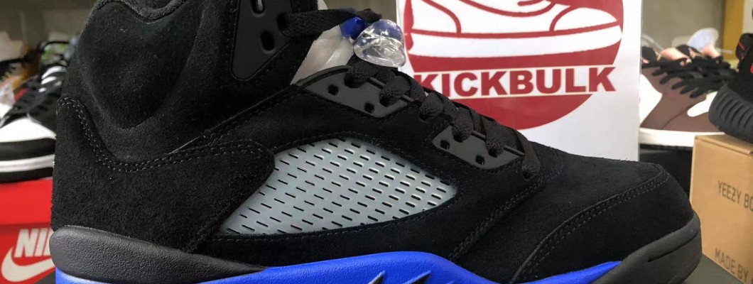 AIR JORDAN 5 RETRO 'RACER BLUE' 2022 CT4838-004 Kickbulk Sneaker Shoes Camera photos reviews