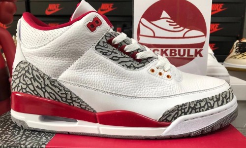 AIR JORDAN 3 RETRO 'CARDINAL RED' 2022 CT8532-126 Kickbulk Factory release best quality & service Camera photos