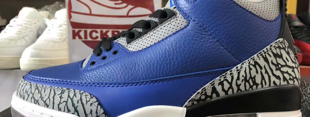 Air Jordan 3 Retro 'Varsity Royal' CT8532-400 Kickbulk Sneaker shoes reviews Camera photos