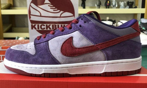 Nike SB Dunk Low Plum CU1726-500 Kickbulk Sneaker Cemara photos reviews