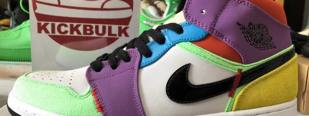 Air Jordan 1 Mid SE Multi-Colour (W) CW1140-100 Kickbulk Sneaker shoes reviews Camera photos Air Jordan 1 Mid SE Multi-Colour (W) CW1140-100 Kickbulk Sneaker shoes reviews Camera photos