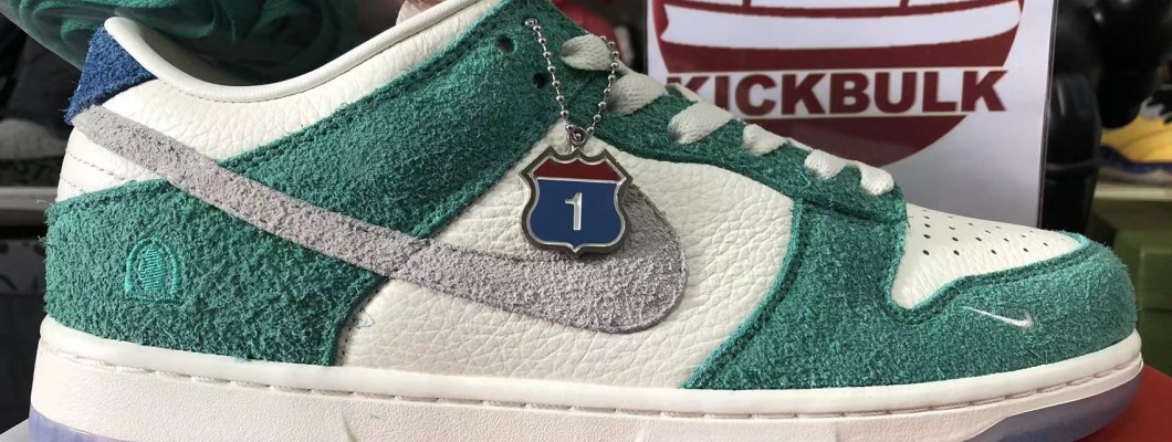 Kasina x Nike Dunk Low 'Neptune Green' CZ6501-101 Kickbulk Sneaker Camera photos reviews