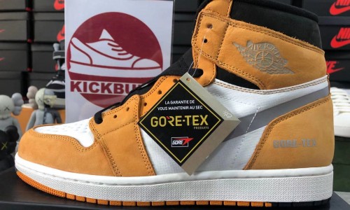 AIR JORDAN 1 HIGH ELEMENT GORE-TEX 'LIGHT CURRY' 2022 DB2889-700 Kickbulk Sneaker Factory release kicks wholesale price Camera photos