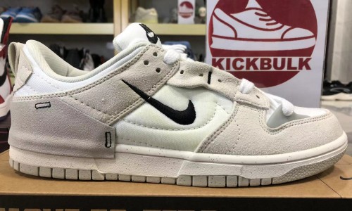 NIKE DUNK LOW DISRUPT 2 'PALE IVORY' WMNS 2022 DH4402-101 Kickbulk Sneaker shoes reviews Camera photos