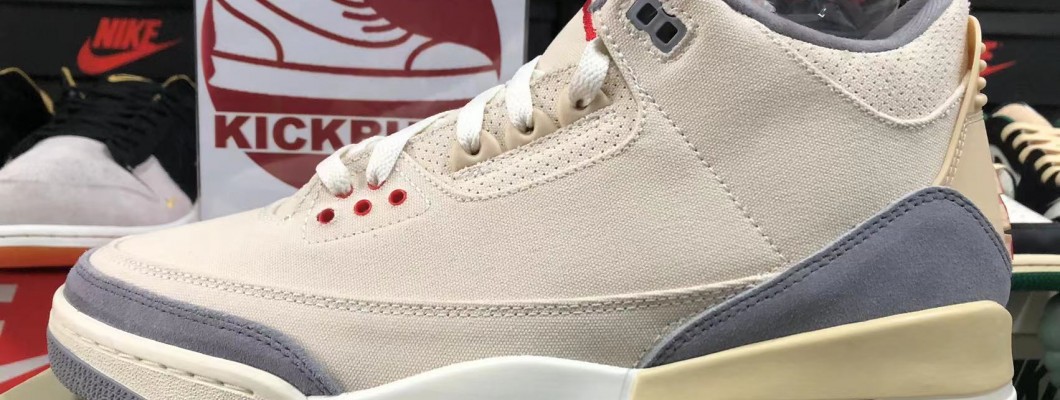 AIR JORDAN 3 RETRO SE 'MUSLIN' 2022 DH7139-100 Kickbulk Sneaker Camera Photos AIR JORDAN 3 RETRO SE 'MUSLIN' 2022 DH7139-100 Kickbulk Sneaker Camera Photos