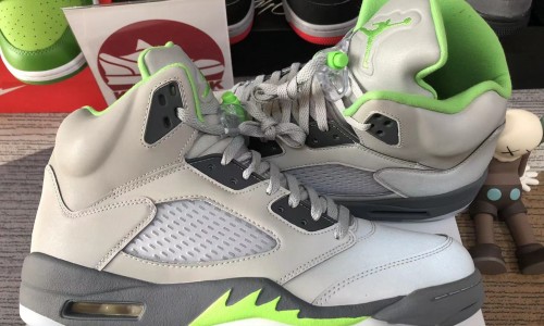 AIR JORDAN 5 RETRO 'GREEN BEAN' 2022 DM9014-003 SPECIAL BOX Kickbulk Sneaker Camera photos