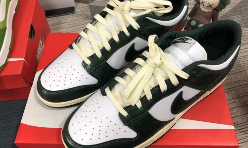 Nike Dunk Low WMNS 'Vintage Green' 2022 DQ8580-100 Kickbulk Sneaker shoes retail wholesale Camera Photos