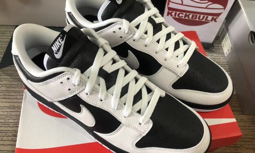 NIKE DUNK LOW 'REVERSE PANDA' 2022 FD9064-011 Kickbulk Sneaker shoes reviews Camear photos