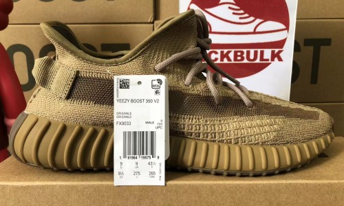 Adidas Yeezy Boost 350 V2 'Earth' - FX9033 Kickbulk Sneaker retail wholesale price Camera photos