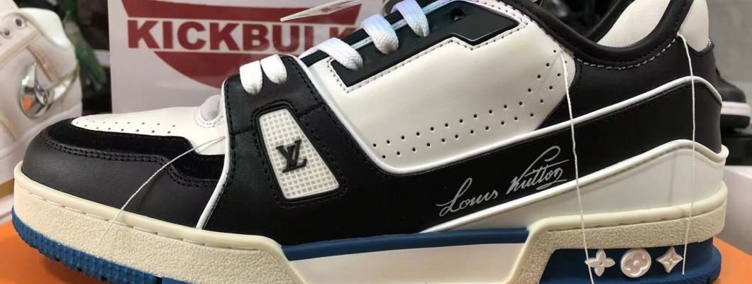 Louis Vuitton Trainer Black Blue GO122011 Kickbulk LV Sneaker shoes reviews camera photos Louis Vuitton Trainer Black Blue GO122011 Kickbulk LV Sneaker shoes reviews camera photos