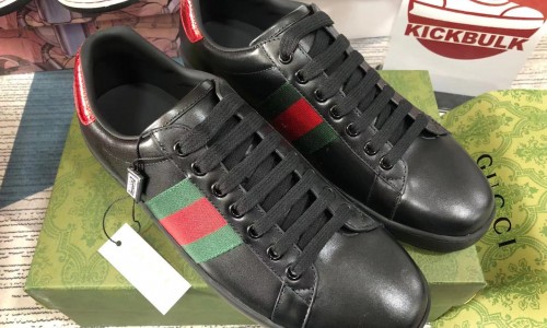 Custom Made GUCCI low-top Black shoes Kickbulk Sneaker Camera photos