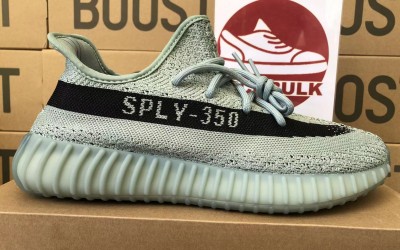 adidas gazelle silver green womens Yeezy Boost 350 V2 Jade Ash main image 1