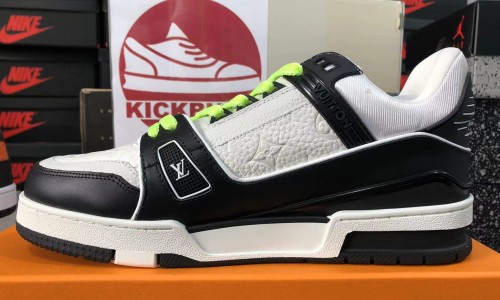 Louis Vuitton 20ss Trainer black Casual Shoes Kickbulk Sneaker retail wholesale Camera Photos