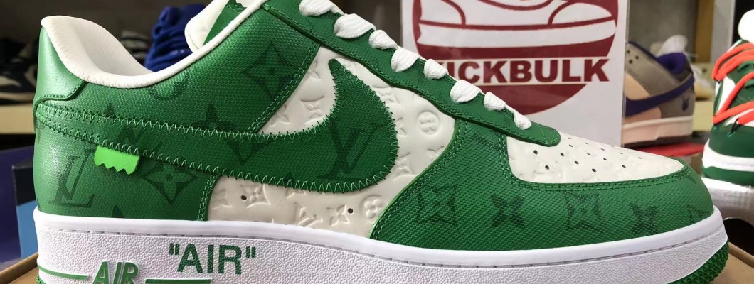 Louis Vuitton x Air Force 1 Trainer Sneaker Low Green White Kickbulk Sneaker Camera photos reviews Louis Vuitton x Air Force 1 Trainer Sneaker Low Green White Kickbulk Sneaker Camera photos reviews