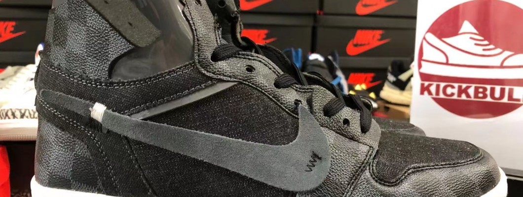 LOUIS VUITTON X Air Jordan 1 High Grey Black LV kickbulk sneaker Camera photos LOUIS VUITTON X Air Jordan 1 High Grey Black LV kickbulk sneaker Camera photos