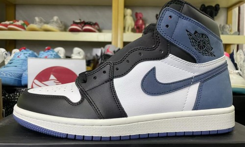 Air Jordan 1 OG High Retro 'Blue Moon' 555088-115 Kickbulk how Sneaker shoes reviews