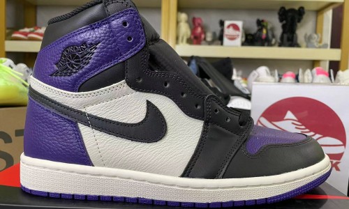 Air Jordan 1 OG High Retro 'Court Purple' 555088-501 Kickbulk Sneaker Mid shoes reviews