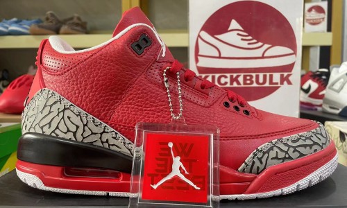 AIR JORDAN 3 'GRATEFUL' BY KHALED AJ3-770438 Kickbulk Sneaker shoes reviews camera photos