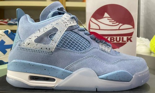 AIR JORDAN 4 RETRO 'UNC' PE AJ4-904284 Kickbulk Sneaker camera photos reviews