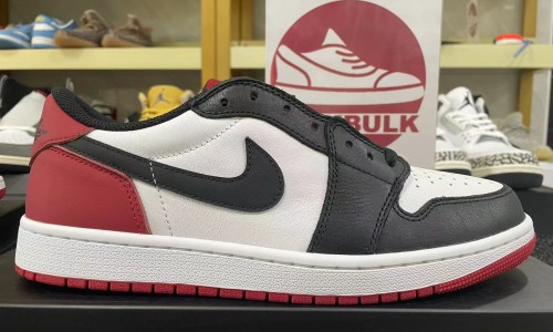 AIR JORDAN 1 RETRO LOW OG 'BLACK TOE' 2023 CZ0790-106 Kickbulk Sneaker shoes reviews