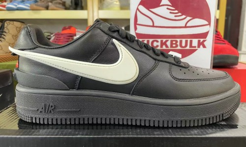 AMBUSH X AIR FORCE 1 LOW 'BLACK' 2023 DV3464-001 Kickbulk Sneaker shoes reviews camera photos