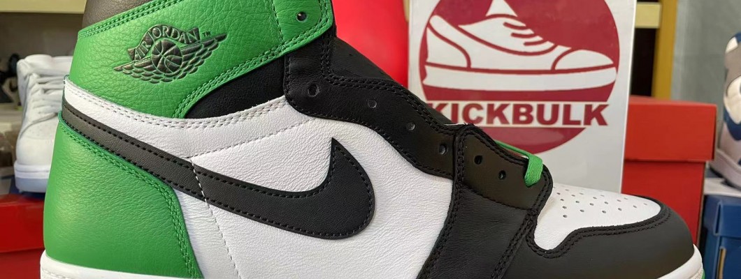 AIR JORDAN 1 RETRO HIGH OG 'LUCKY GREEN' 2023 DZ5485-031 Kickbulk Sneaker shoes reviews Camera photos