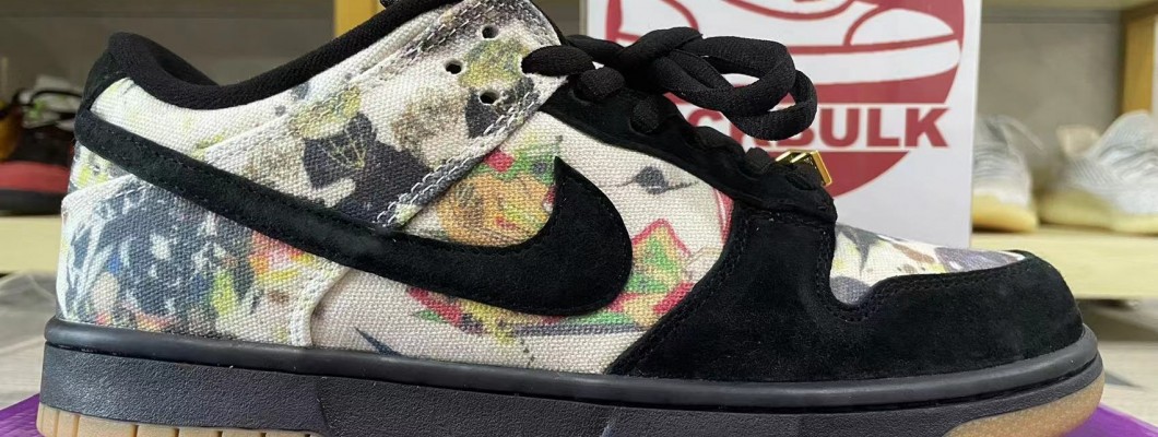 SUPREME X DUNK LOW SB 'RAMMELLZEE' 2023 FD8778-001 Kickbulk Sneaker shoes reviews