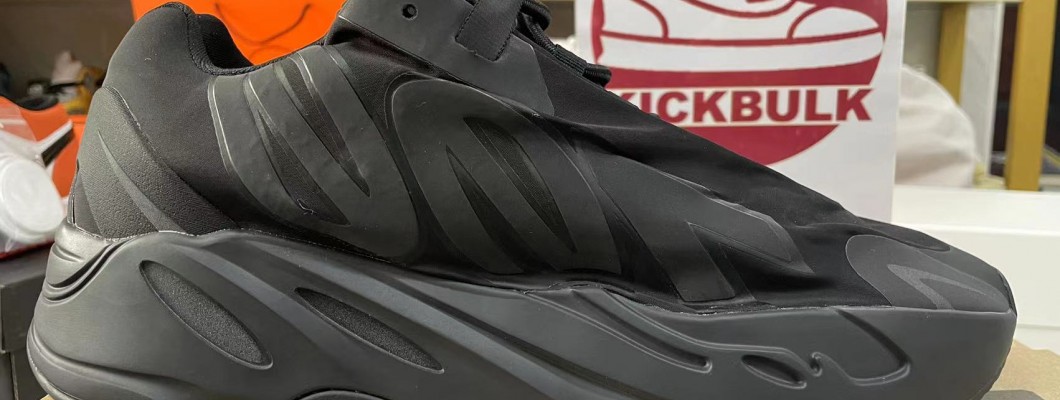 Adidas Yeezy Boost 700 MNVN 'Triple Black' FV4440 Kickbulk Sneaker shoes reviews Camera photos