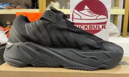 Adidas Yeezy Boost 700 MNVN 'Triple Black' FV4440 Kickbulk Sneaker shoes reviews Camera photos