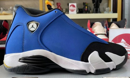 AIR JORDAN 14 RETRO 'LANEY' 2023 487471-407 Kickbulk Sneaker boots shoes reviews