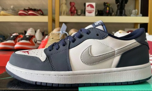 ERIC KOSTON X AIR JORDAN 1 LOW SB 'MIDNIGHT NAVY' CJ7891-400 Kickbulk With Sneaker shoes reviews