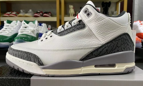 AIR JORDAN 3 RETRO 'CEMENT GREY' 2024 CT8532-106 Kickbulk Sneaker weather shoes reviews