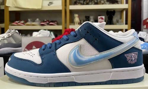 BORN X RAISED X DUNK LOW SB 'ONE BLOCK AT A TIME' 2023 FN7819-400 Kickbulk canvas Sneaker shoes reviews