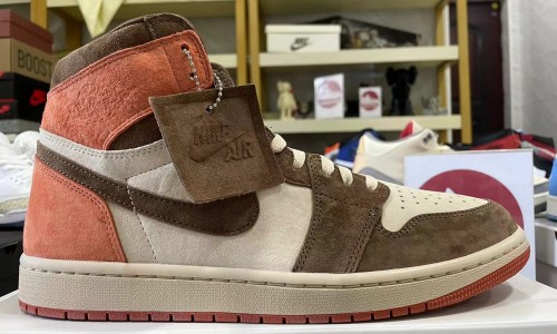 AIR JORDAN 1 RETRO HIGH OG 'DUSTED CLAY' WMNS 2024 FQ2941-200 Kickbulk Sneaker Outfit shoes reviews