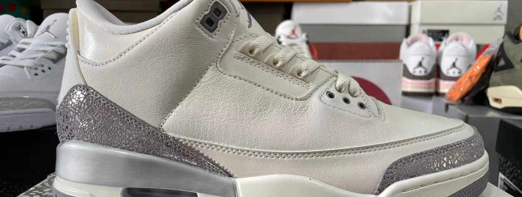 Air Jordan 3 Retro 'Sail Cement Grey' Wmns 2025 CK9246-100 Kickbulk Sneaker shoes reviews Air Jordan 3 Retro 'Sail Cement Grey' Wmns 2025 CK9246-100 Kickbulk Sneaker shoes reviews