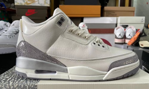 Air Jordan 3 Retro 'Sail Cement Grey' Wmns 2025 CK9246-100 Kickbulk Sneaker shoes reviews