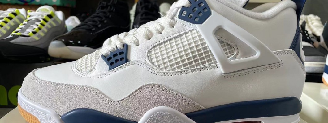 Nike SB x Air Jordan 4 Retro SP 'Navy' 2025 DR5415-100 Kickbulk Sneaker shoes reviews Nike SB x Air Jordan 4 Retro SP 'Navy' 2025 DR5415-100 Kickbulk Sneaker shoes reviews