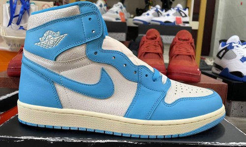 Air Jordan 1 Retro High OG 'UNC Reimagined' 2025 DZ5485-402 KIckbulk Sneaker shoes reviews