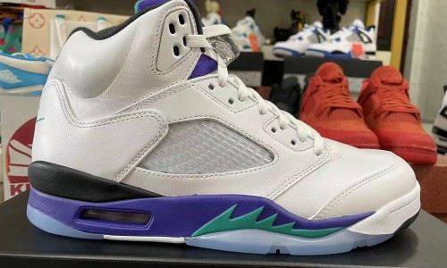 Air Jordan 5 Retro 'Grape' 2025 HQ7978-100 Kickbulk Sneaker shoes reviews