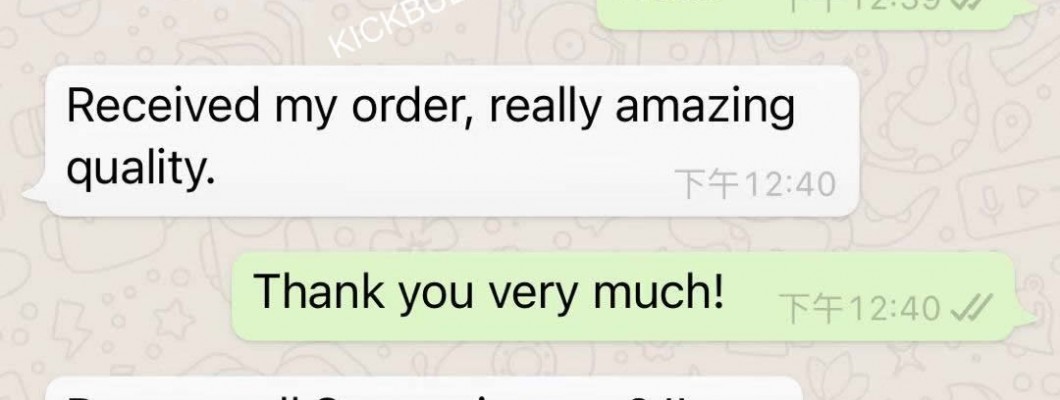Received comments from a enthusiastic friend KickBulk Sneaker Customer Reviews