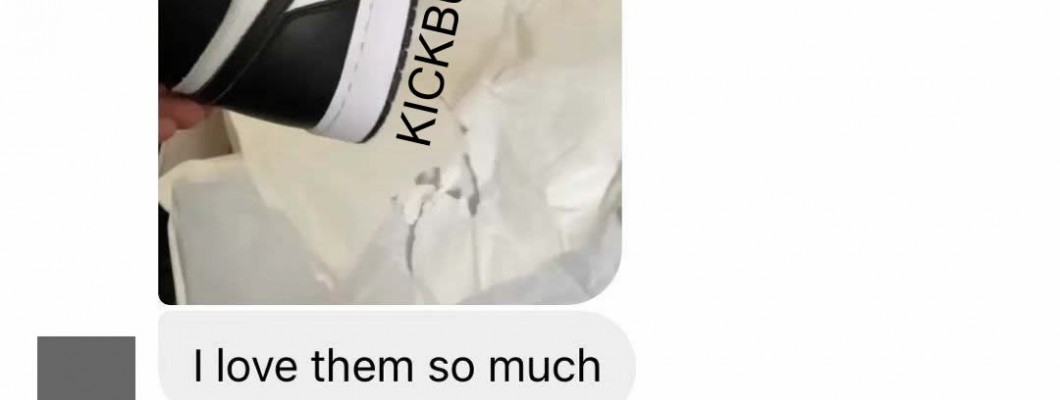 Received a comment from an enthusiastic brother kickbulk sneaker Received a comment from an enthusiastic brother kickbulk sneaker